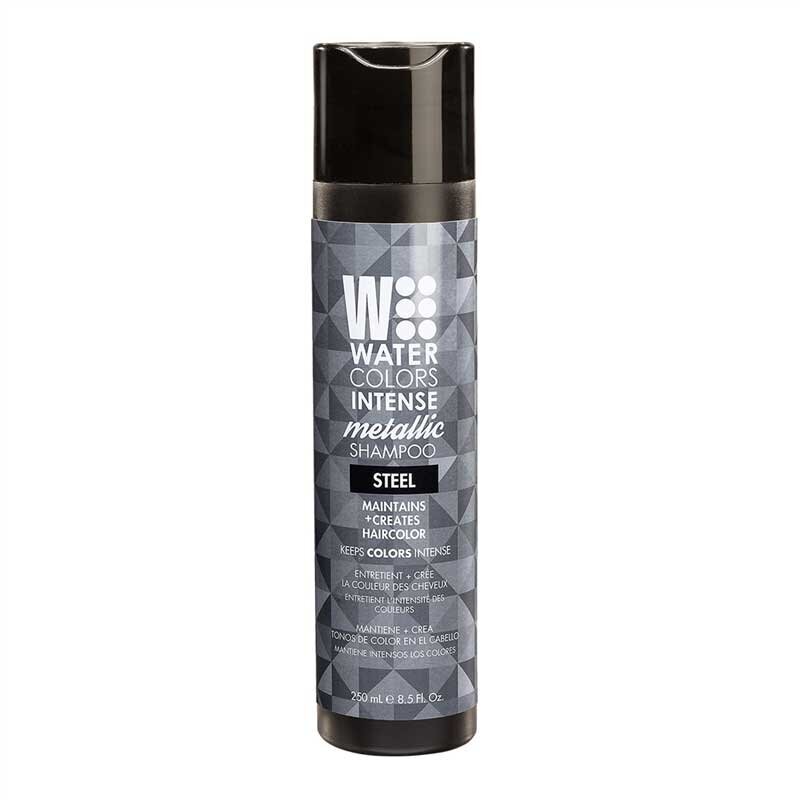 Tressa - Watercolors Intense Shampoo - Metallic Steel - 250ml