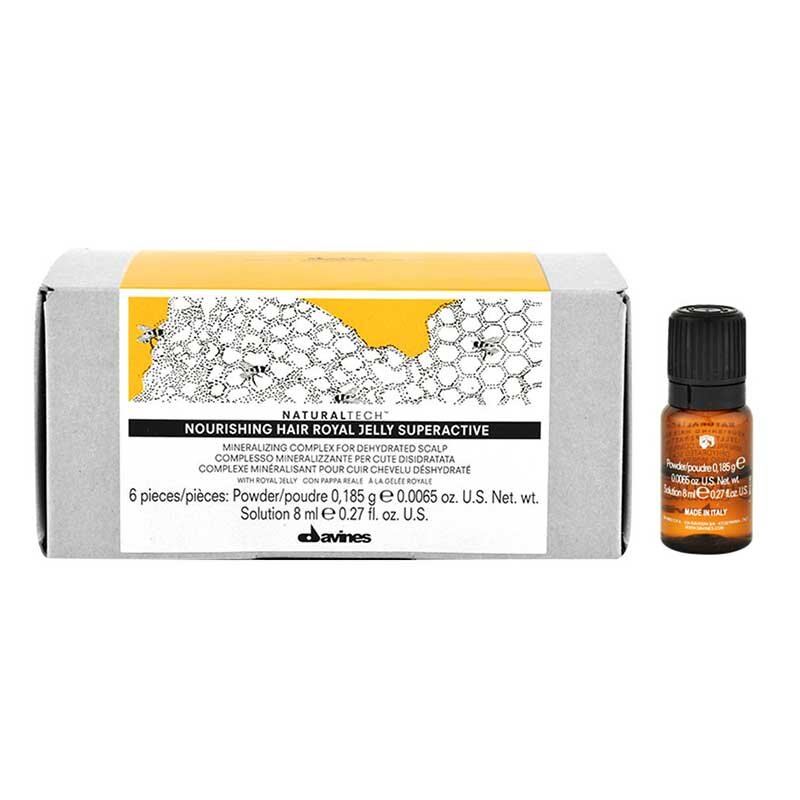 Davines - Naturaltech Nourishing Hair Royal Jelly Superactive - 6x8ml