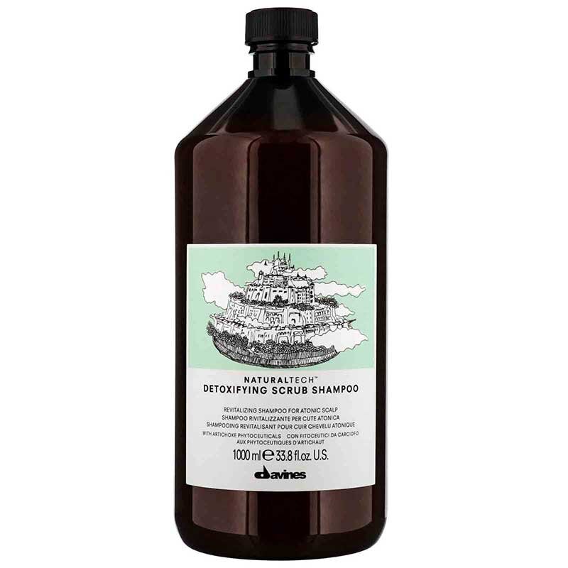 Davines - Naturaltech Detoxifying Scrub Shampoo - 1000ml