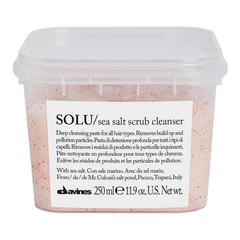 Davines - Solu/Sea Salt Scrub Cleanser - 250ml