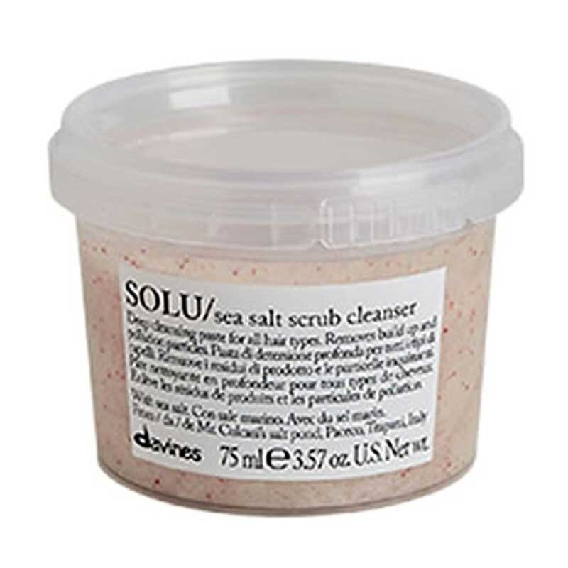 Davines - Solu/Sea Salt Scrub Cleanser - 75ml