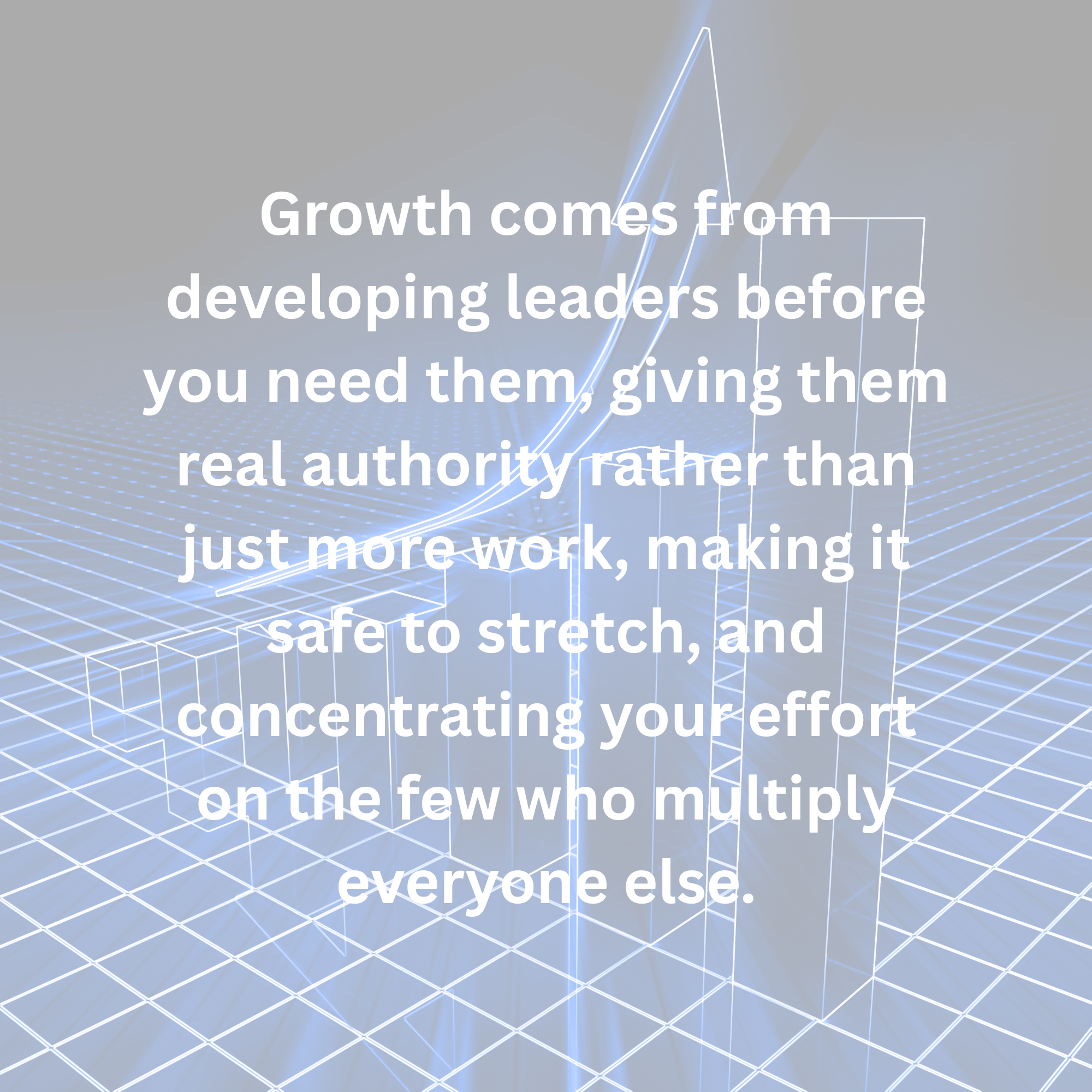 Your Organization Will Only Grow as Fast as Its Leaders. So How Do You Grow Them on Purpose?