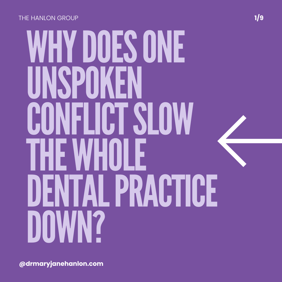 Why Does One Unspoken Conflict Slow the Whole Practice Down?