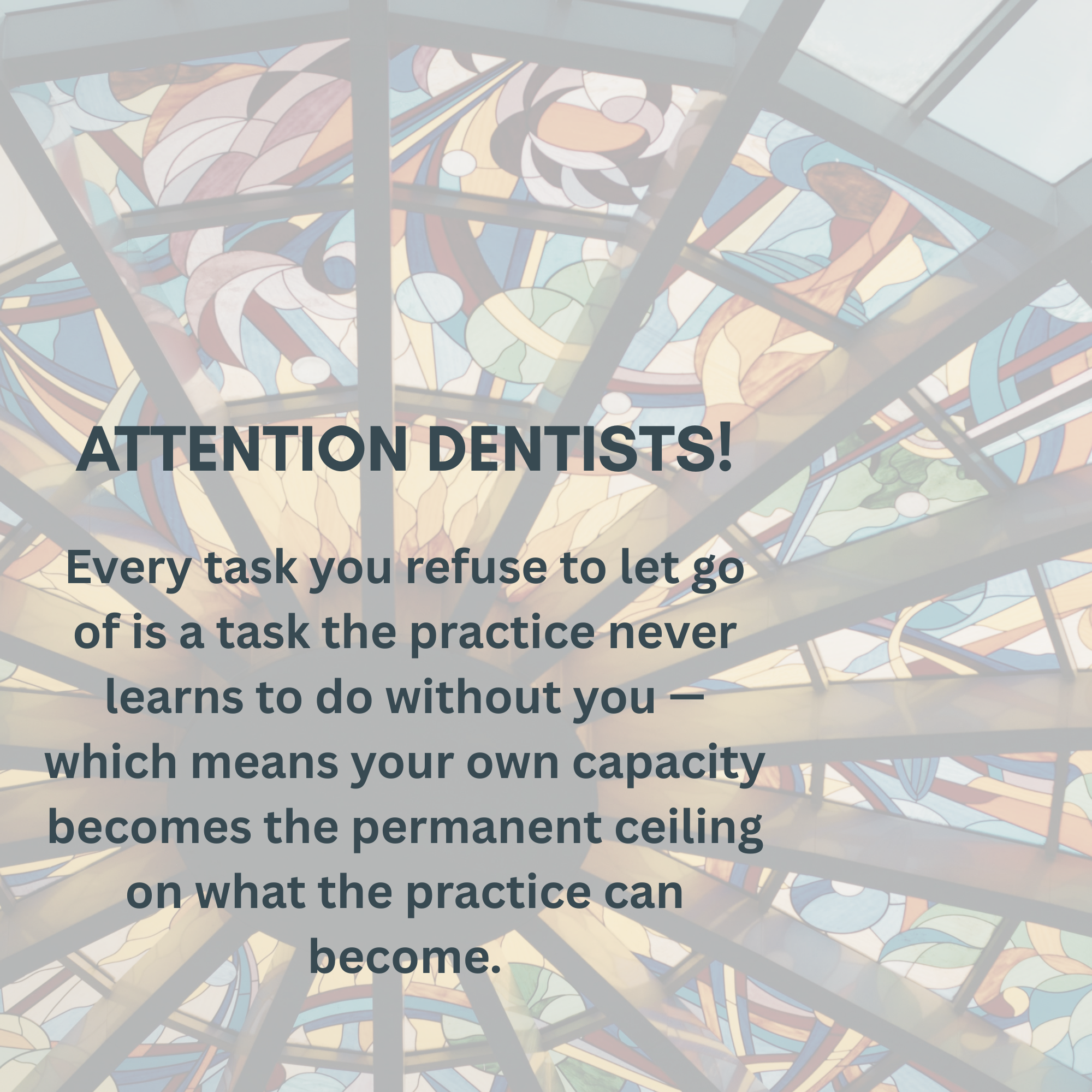 Why Does the Practice Owner End Up Doing Everything?