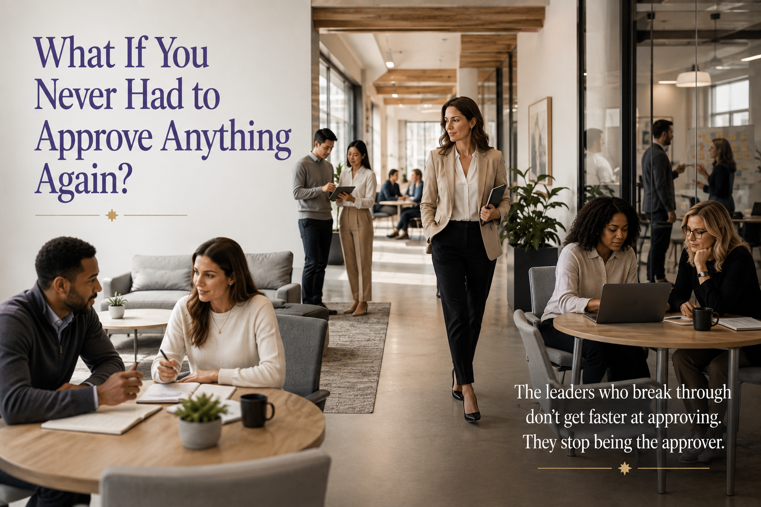 What If You Never Had to Approve Anything Again?