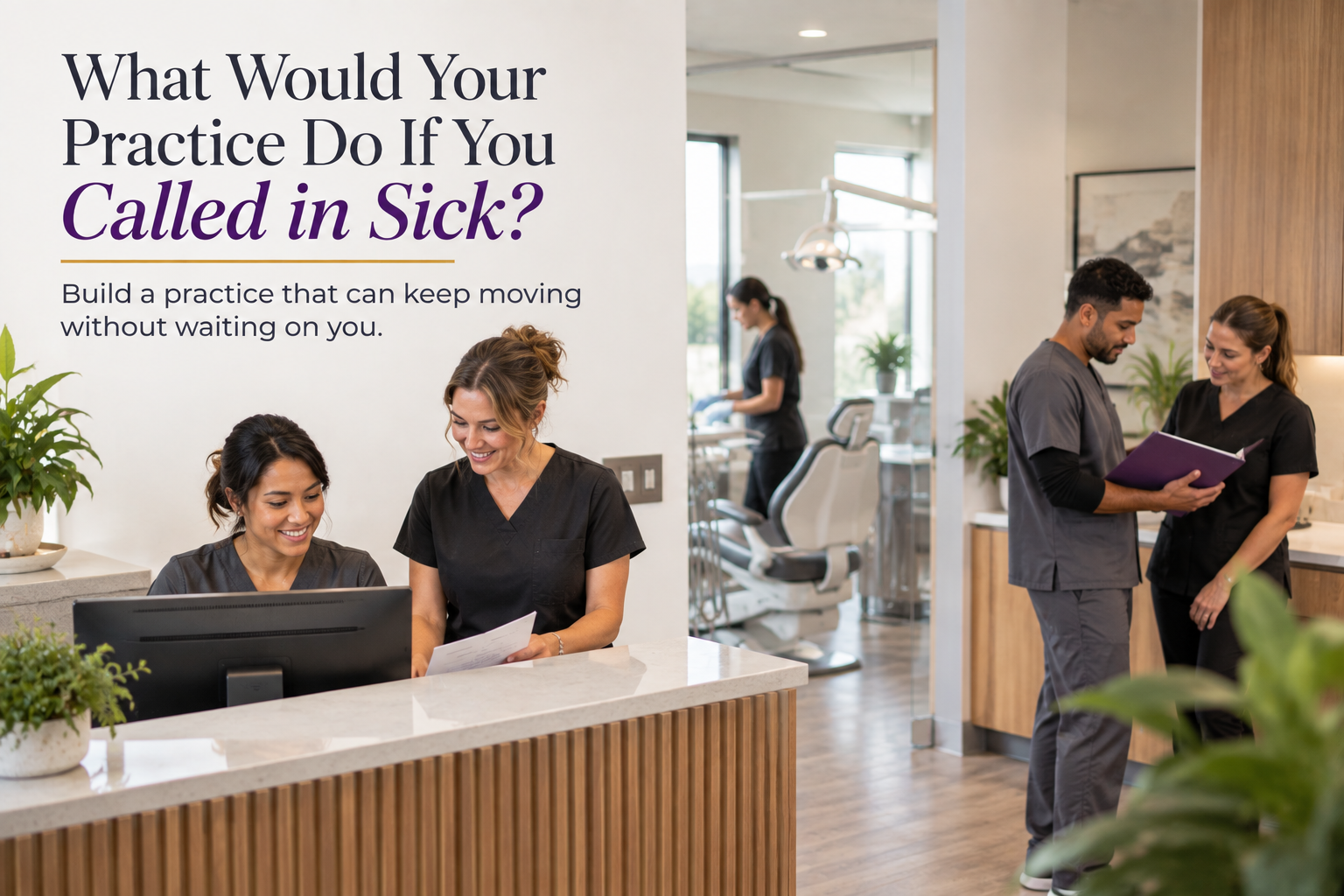 What Would Your Practice Do If You Called in Sick?