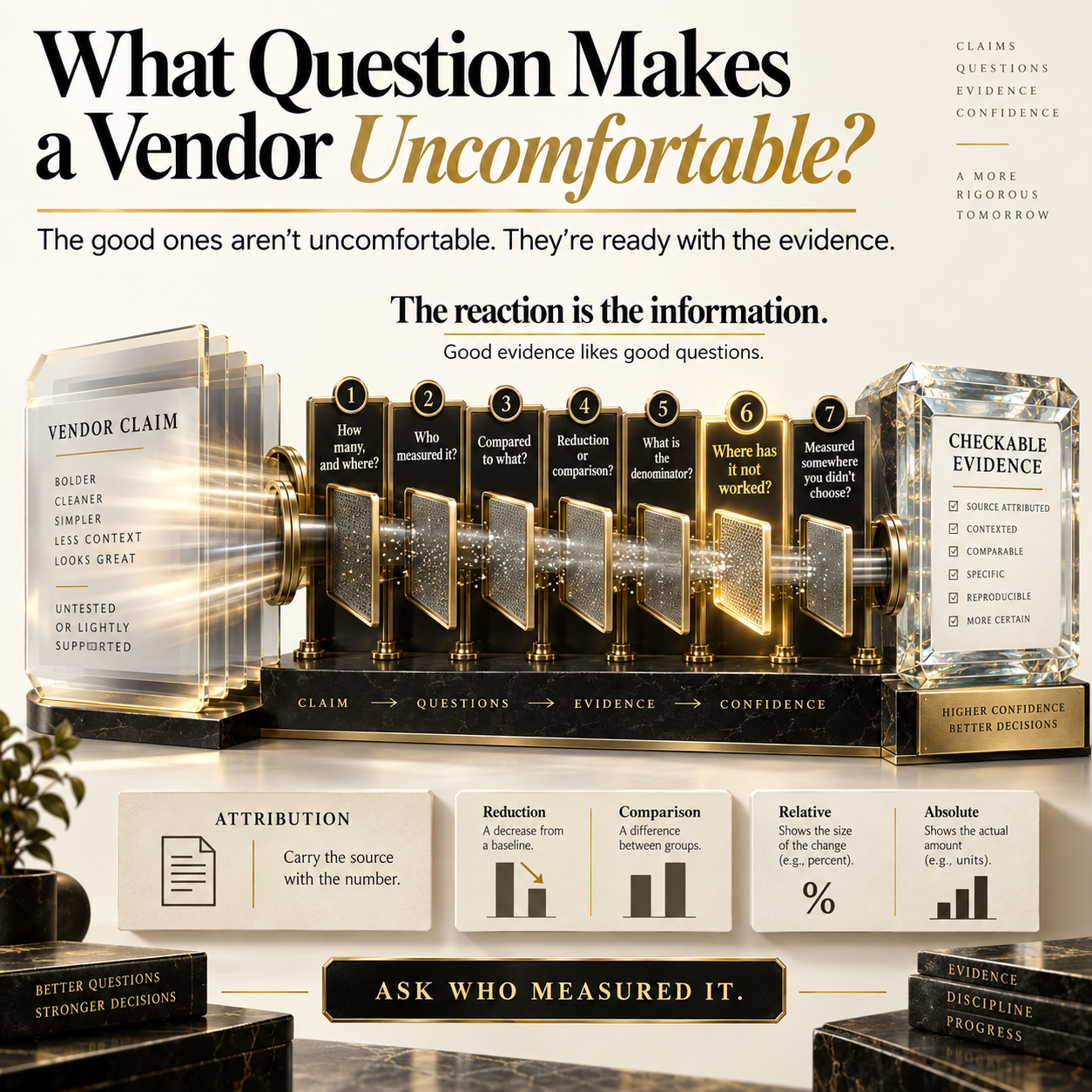 What Question Makes a Vendor Uncomfortable?