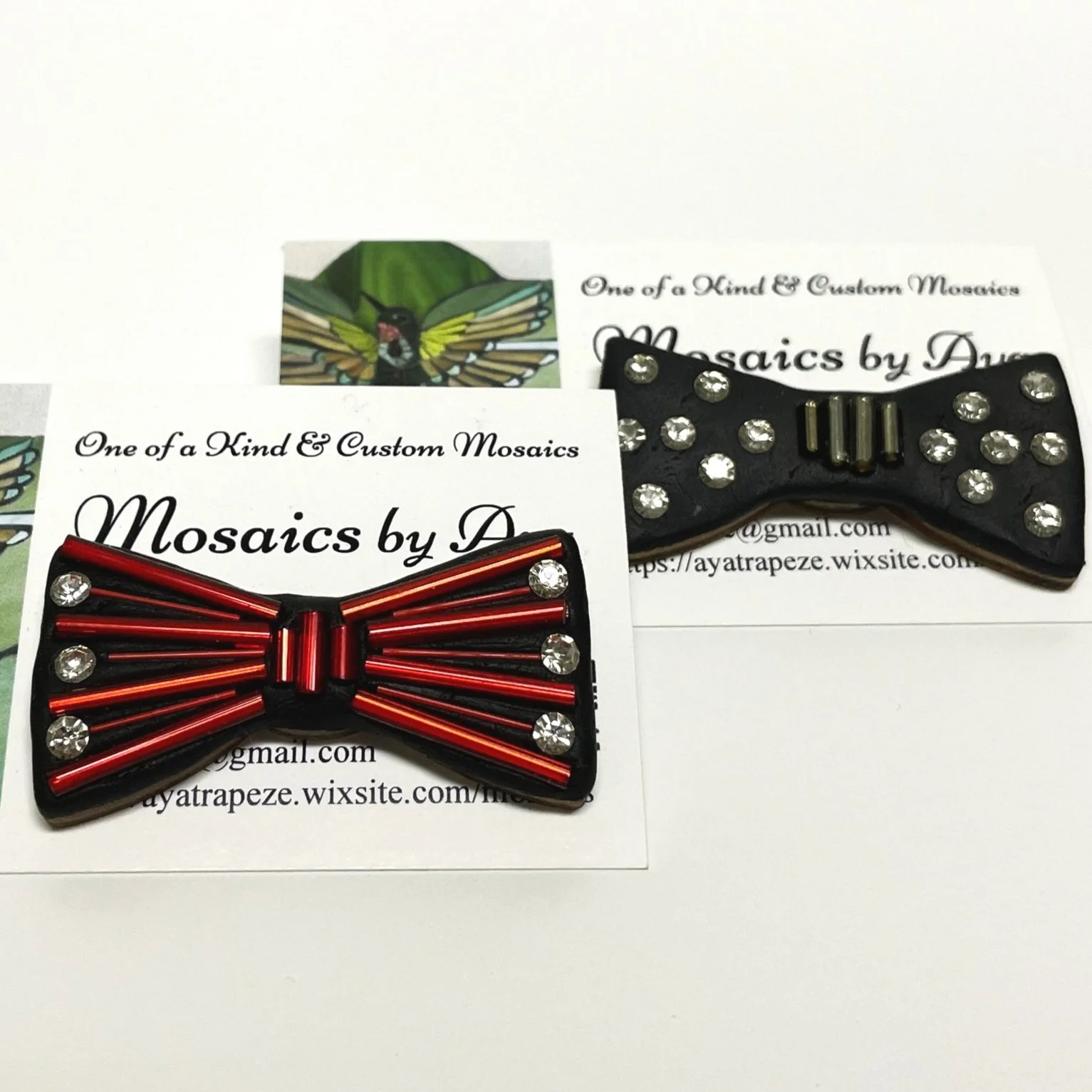 Mosaic Brooches by Aya Kinoshita