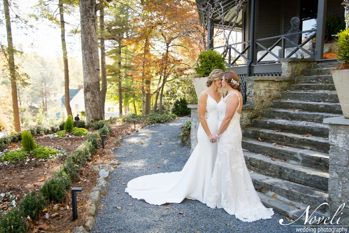 Hilary &amp; Leslie’s Wedding at The Saluda Inn in Saluda, NC
