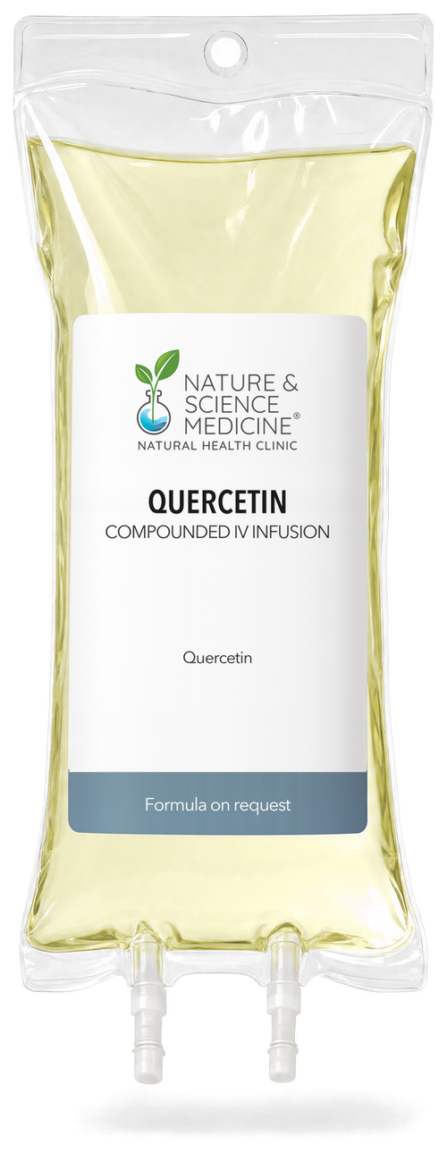 Quercetin IV bag, compounded at Nature & Science Medicine