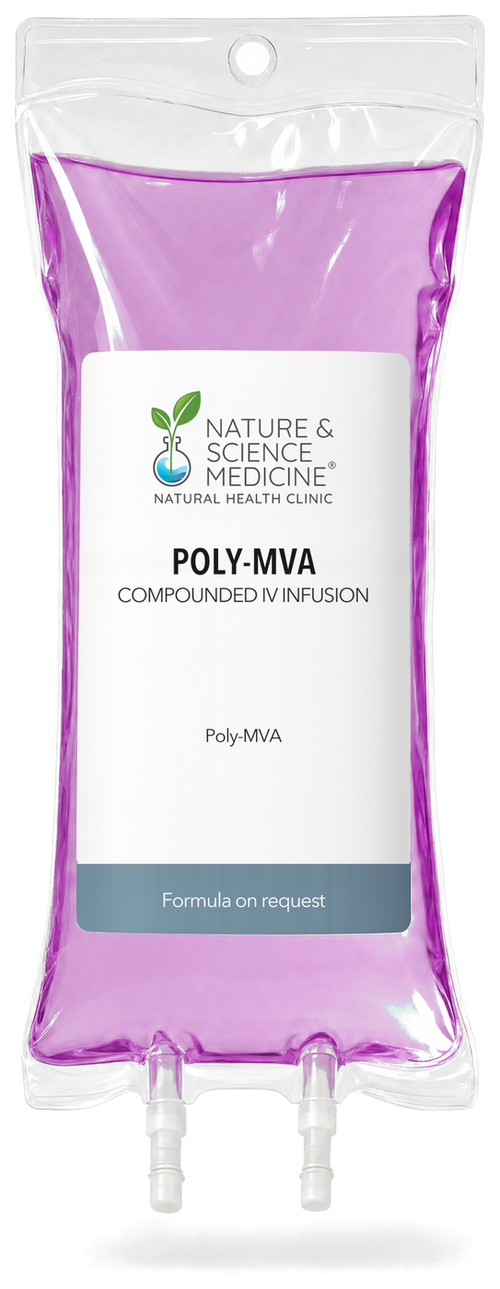 Poly-MVA IV bag, compounded at Nature & Science Medicine