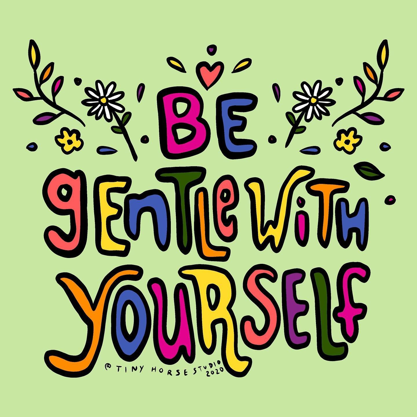 My Fundamental Truth number 7- &ldquo;Be gentle with yourself&rdquo; 

This is something I feel I am continuously relearning. I have heard it in the past, but I think, for me, the shitshow of last year really helped solidify this idea. 

I realized I