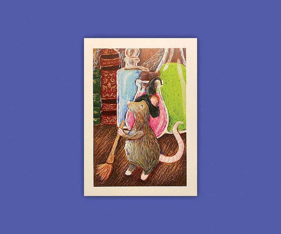 Potion Mouse Print
