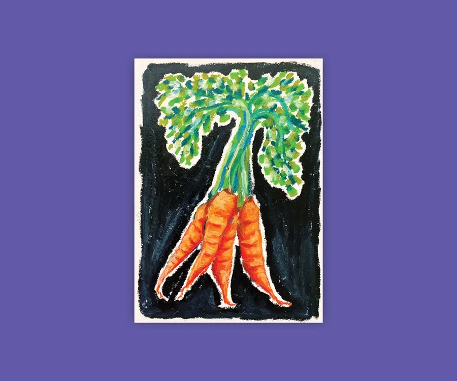 A Bunch 'a' Carrots - Original