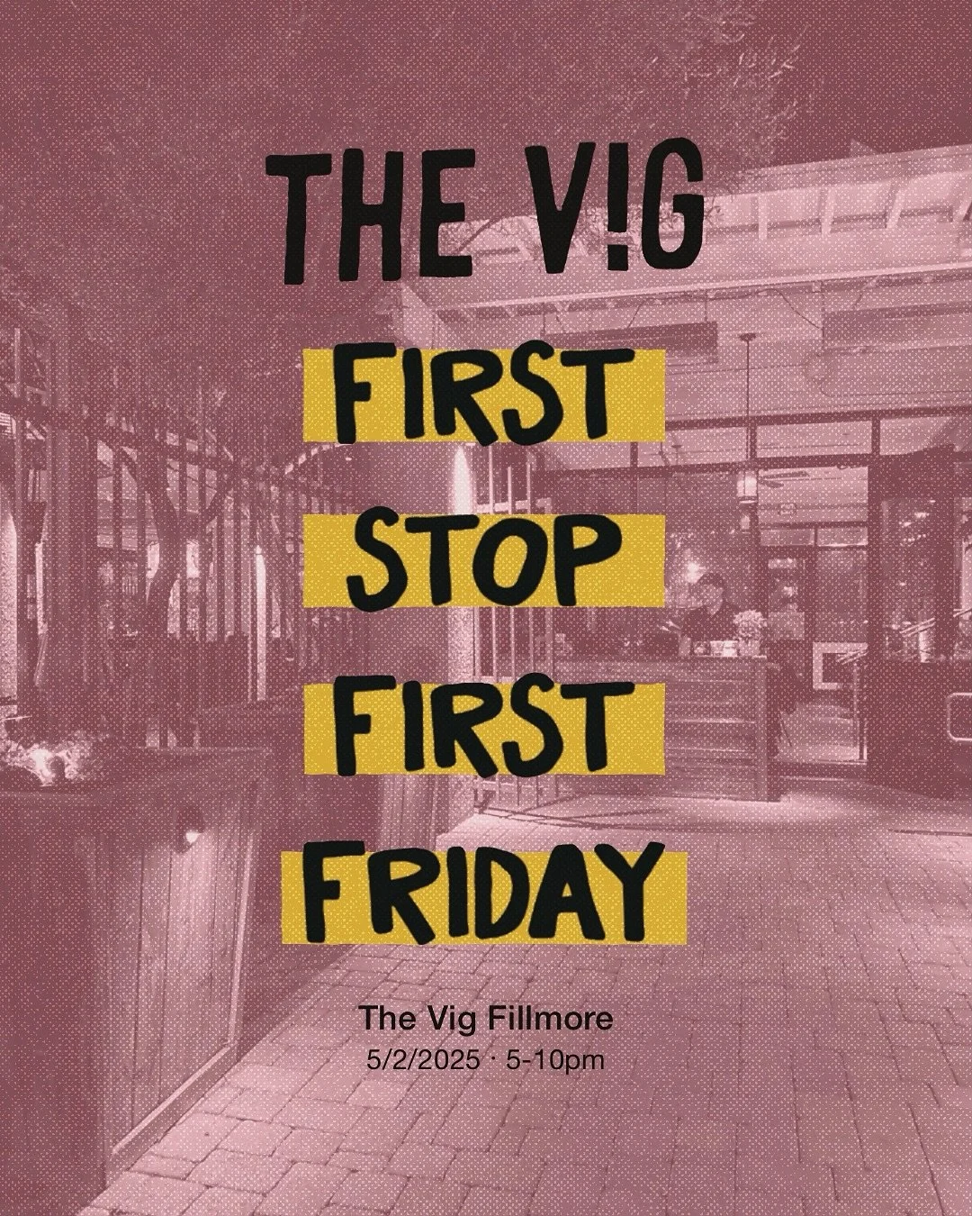 Hello ✨ I’ll be at the Vig Fillmore for First Friday! It is my first time back after my surgery, and it’s probably my last market of the season (hello, red-hot summer 🫠)
Come see me and grab a bite to eat before walking downtown for you