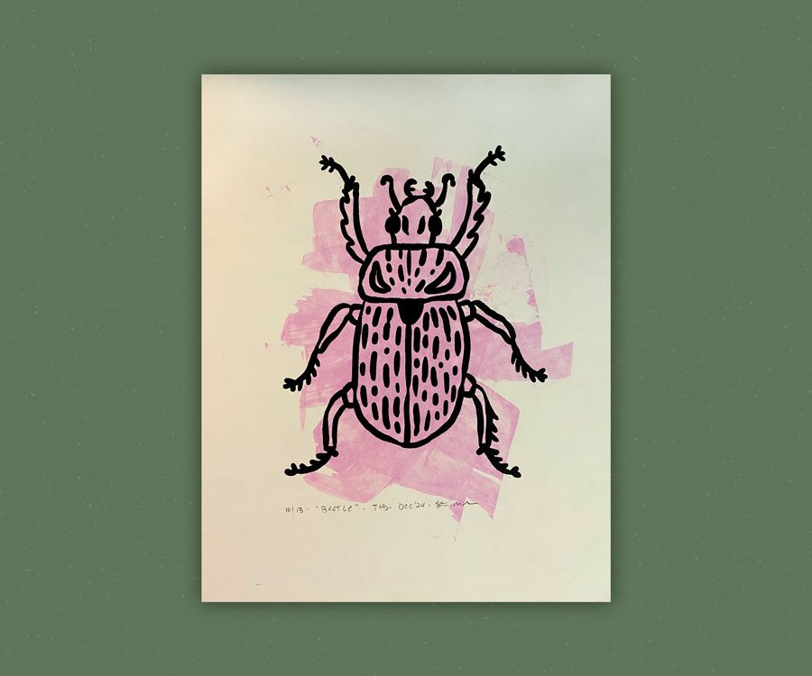 Beetle Print