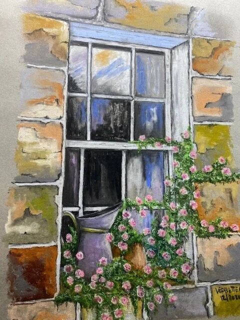 Climbing Roses on a Hill Country Window.jpg