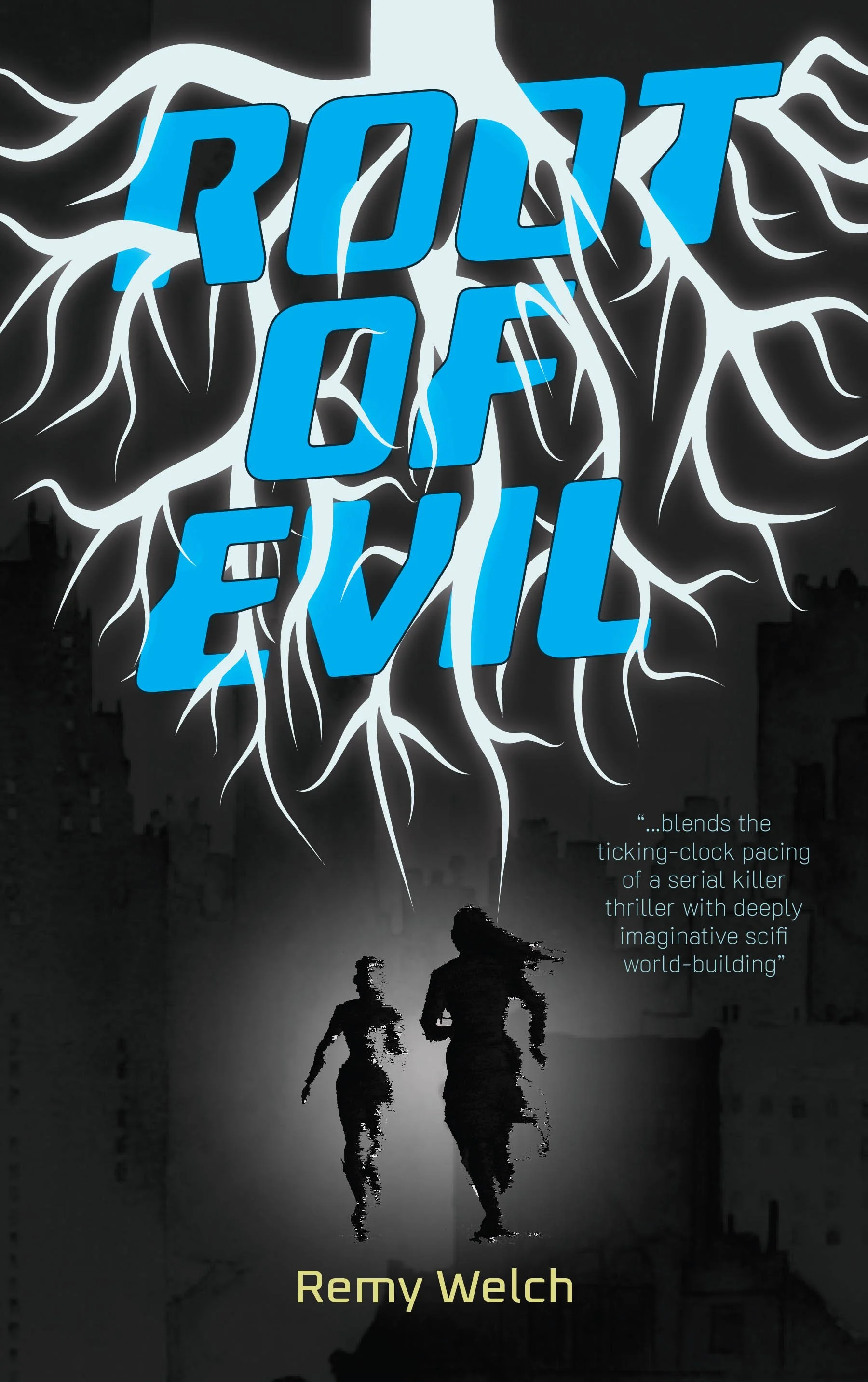 Root of Evil sci fi mystery book cover