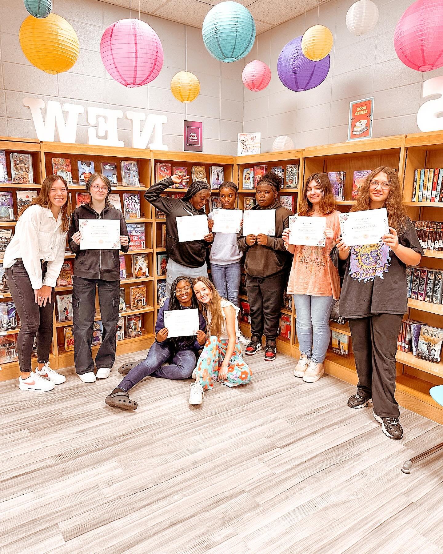 This past week all of the girls in our Empower school program graduated from the course! Pictured here is our Daphne Middle school Empower program girls! We are so proud of each of these girls who gained confidence, grew in knowledge &amp; developed 