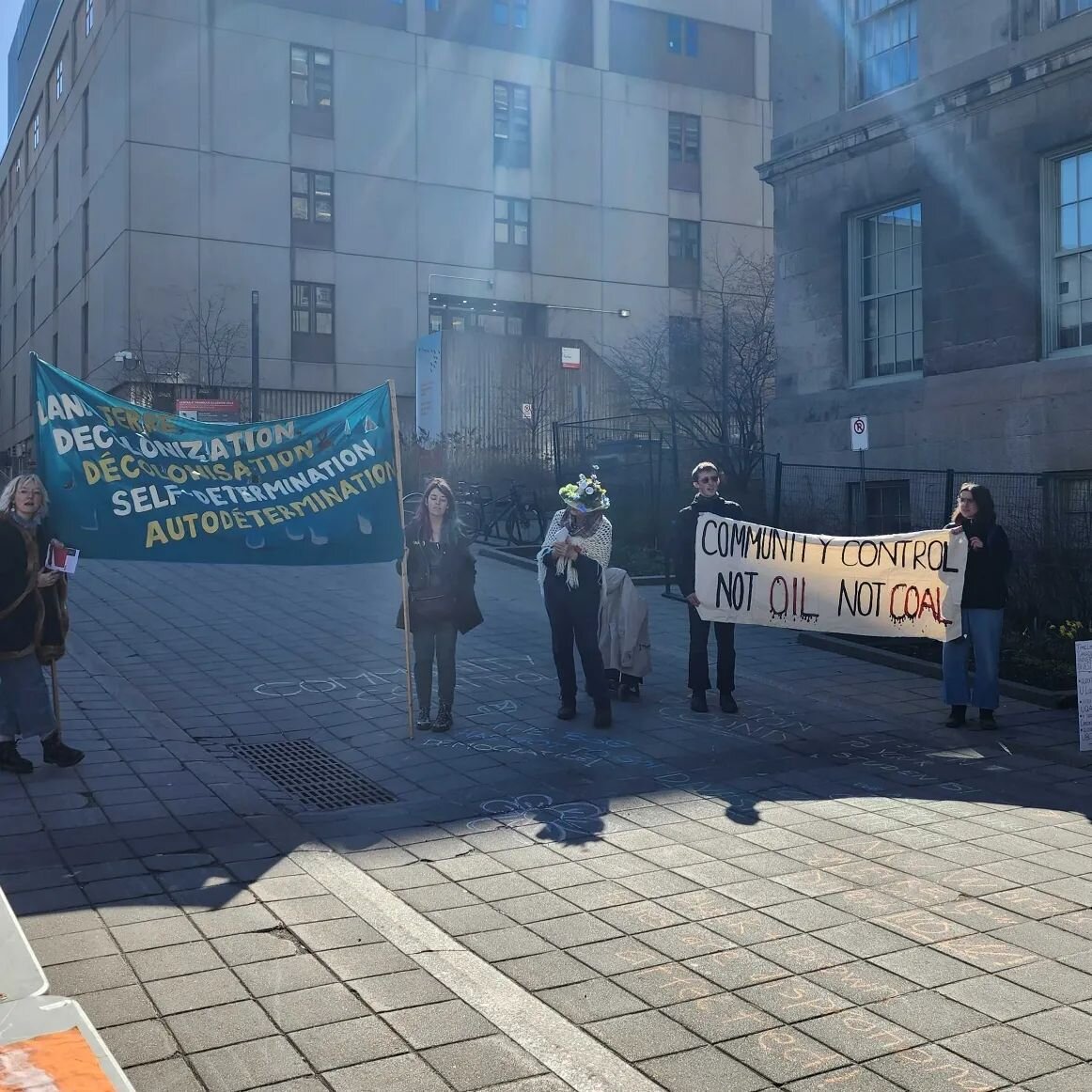 On scene with @divestmcgill ! ✊