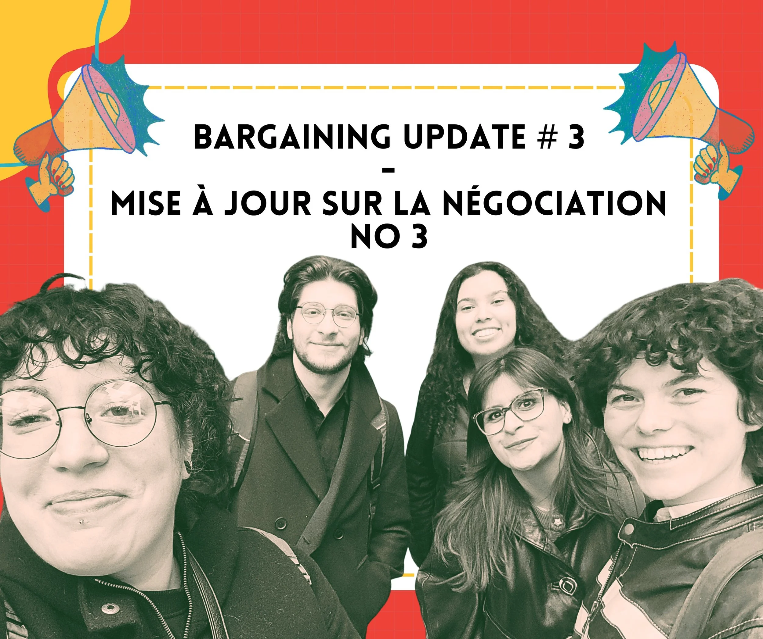 AMUSE Casuals Bargaining Update #3 — AMUSE/SEOUM