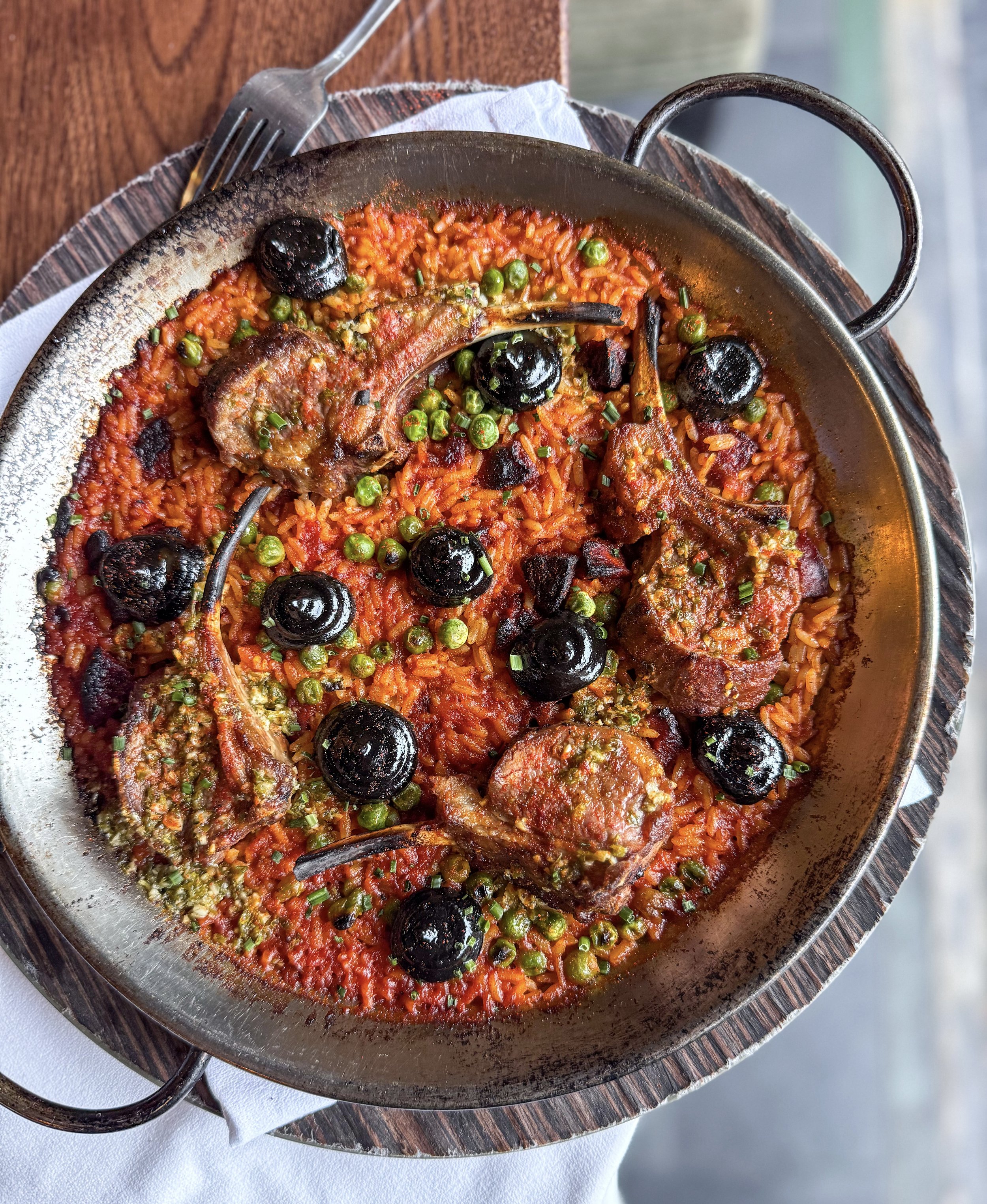 meat paella special