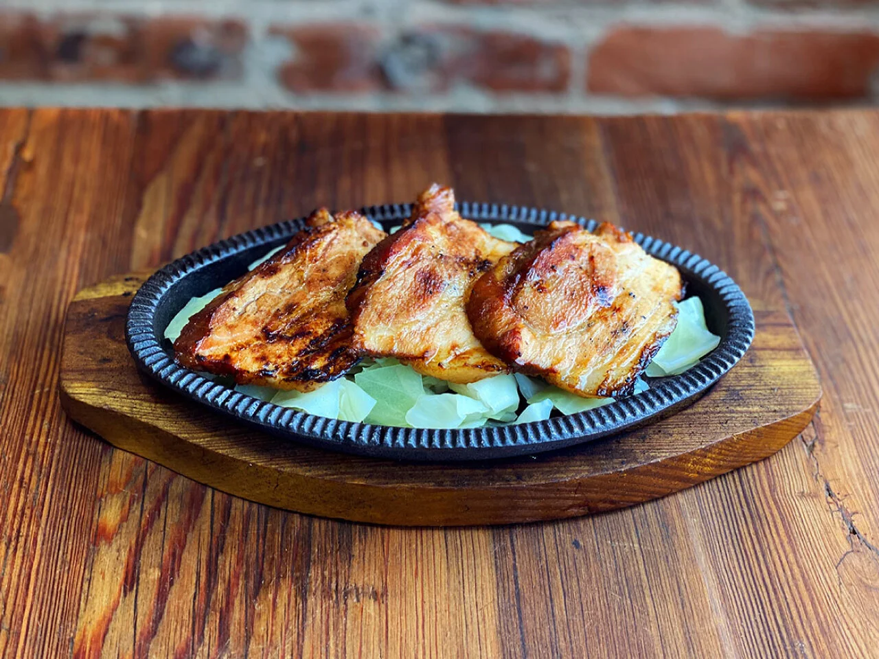 Teriyaki Chashu (pork or chicken) $9