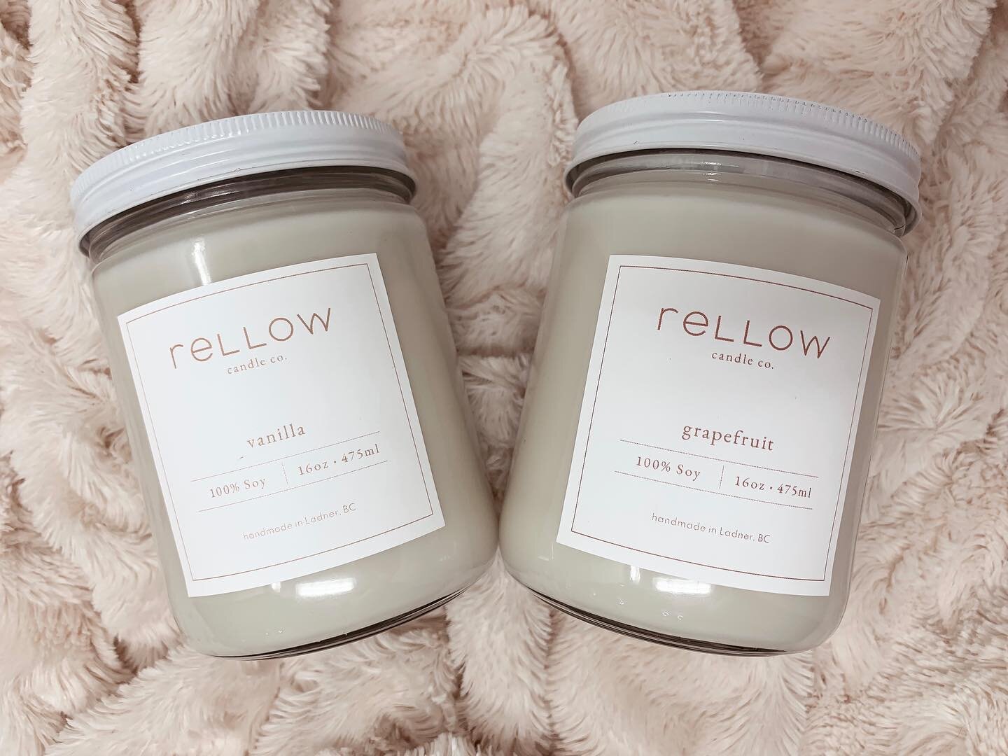 Candle season is approaching, luckily we&rsquo;ve got you covered with our all soy candles! Coming very soon! Can you tell that I&rsquo;m excited?? #soycandles #candlesofinstagram #candles #rellowcandleco #candleseason #burnbabyburn