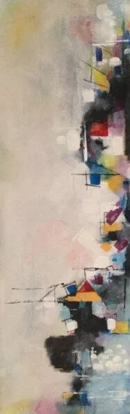 "Jazz Night"
12x36 /
$200.00
Acrylic on canvas