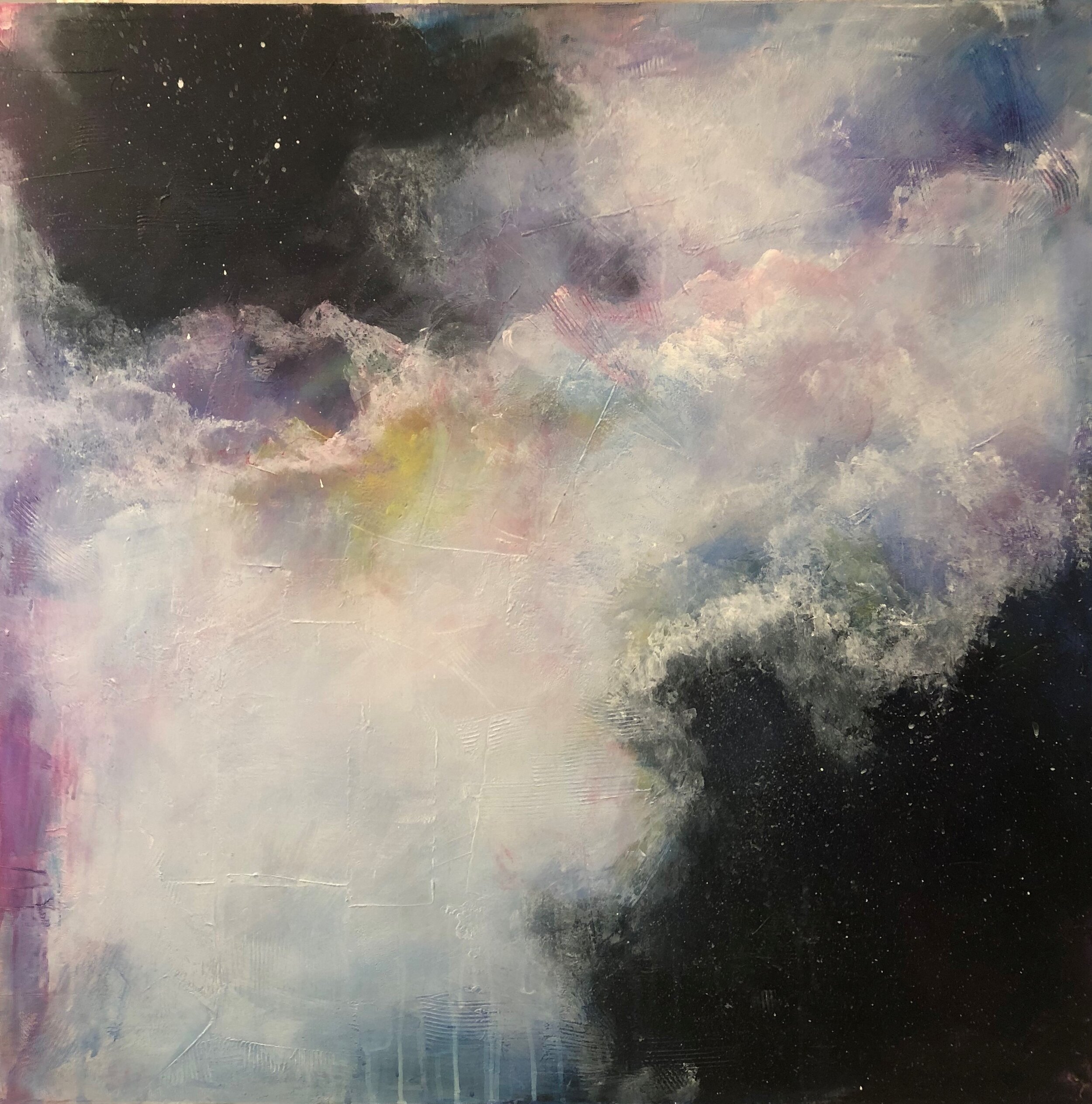 "Oblivion" / 36x36 /$450.00
Acrylic on Canvas