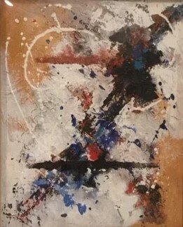 "Oz" / 16x20 / $300. / Unframed Only
             
Acrylic on Canvas Board