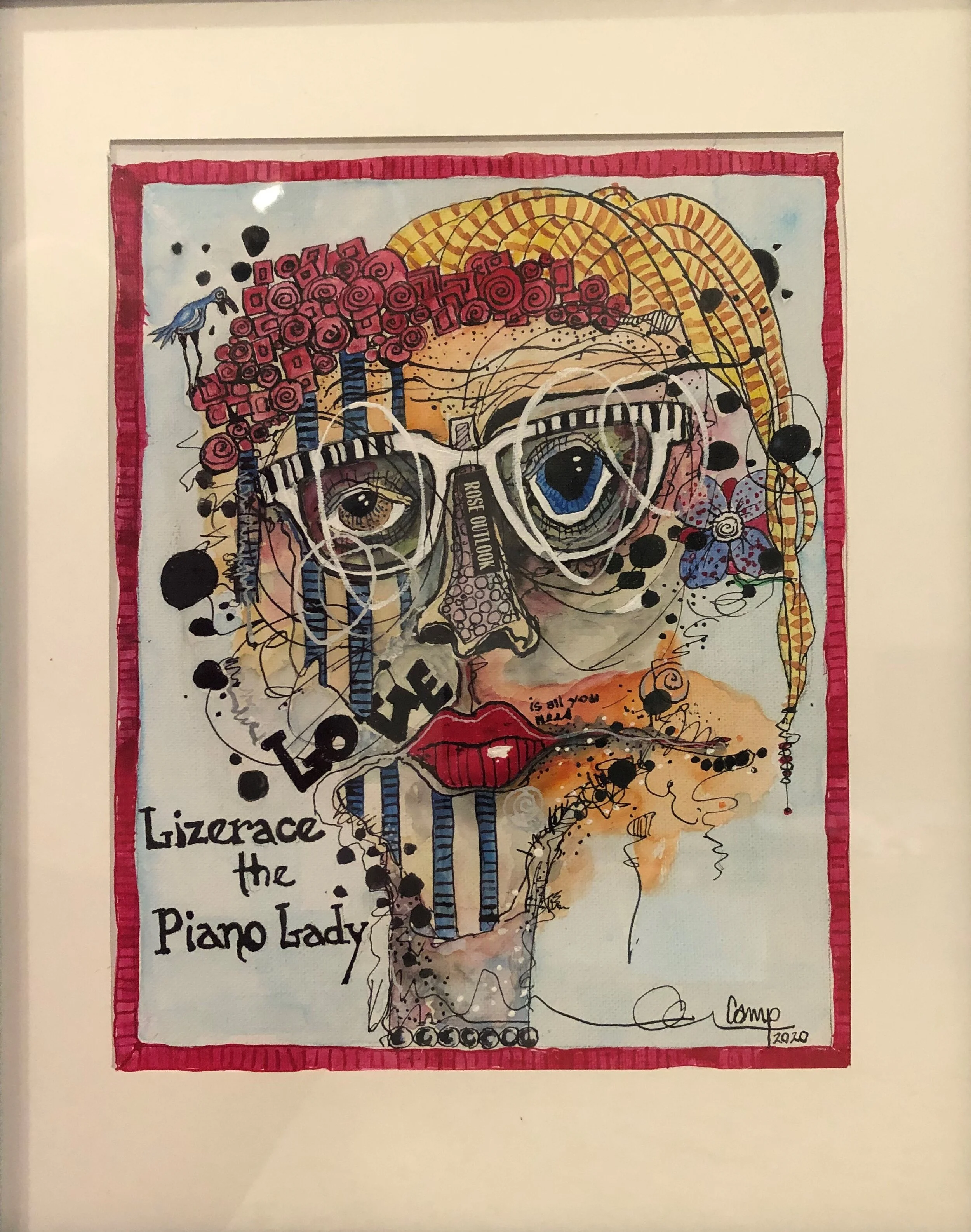 "Lizerace the Piano Lady"
           SOLD