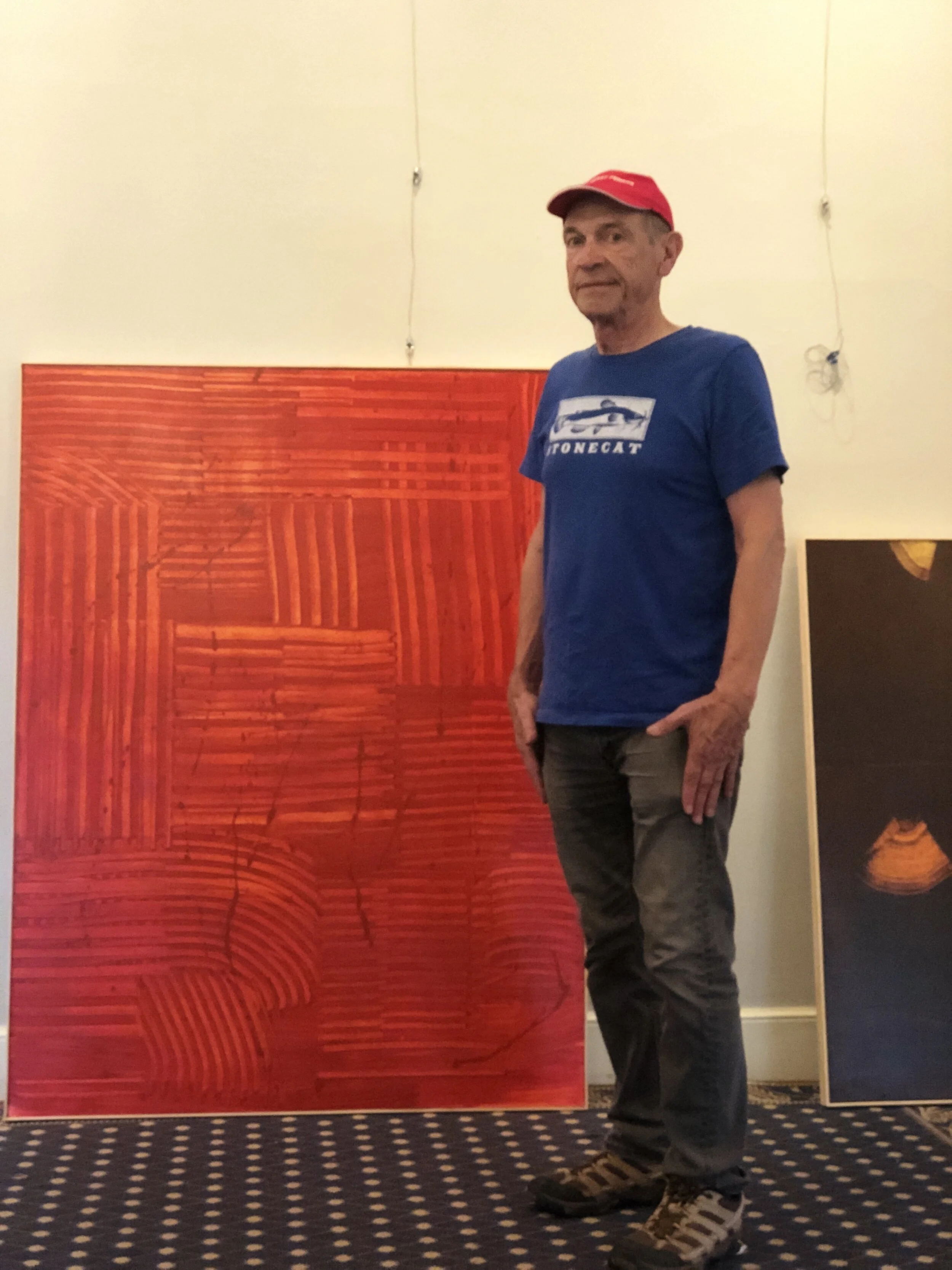 Bay Area artist Keith Scott Ferris at the Piedmont Center for the Arts