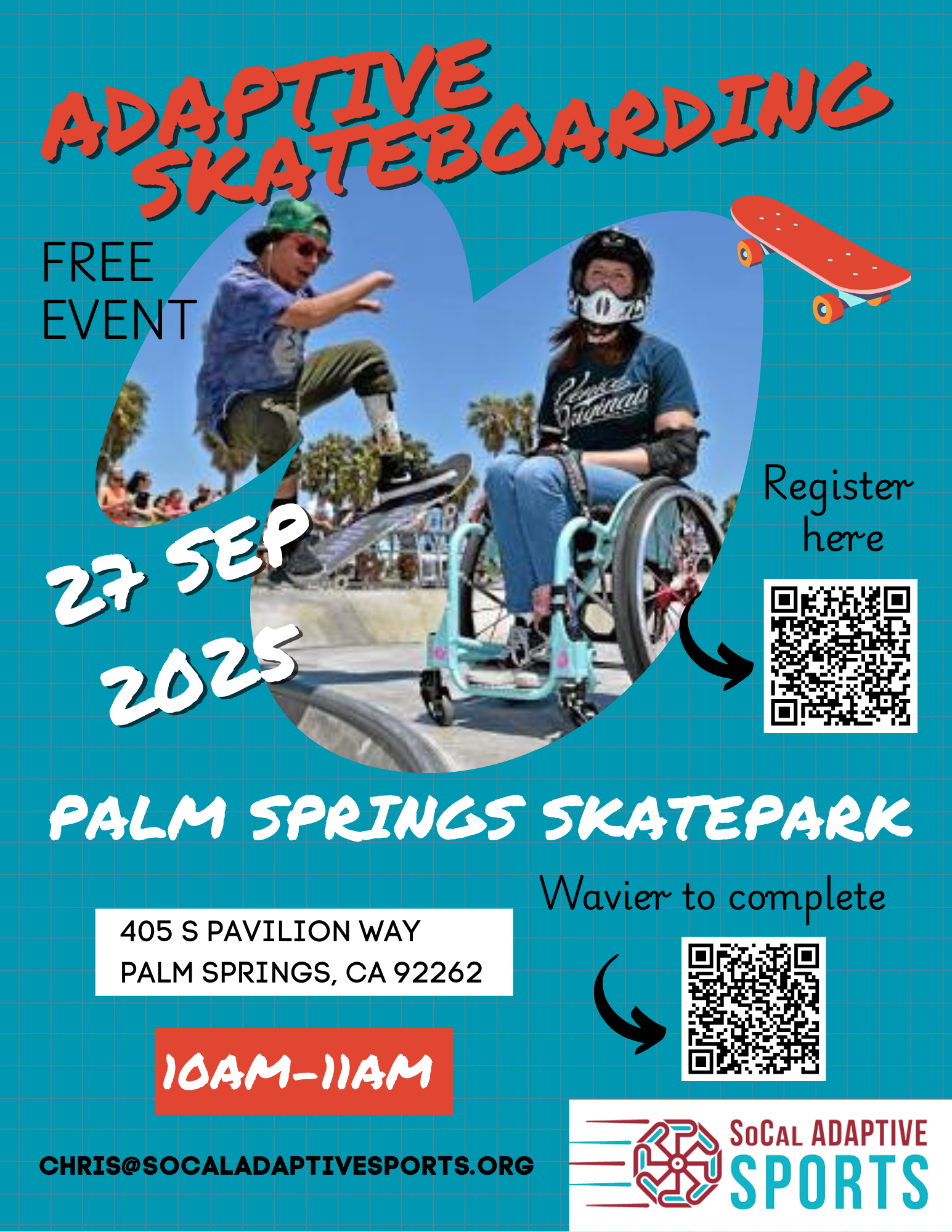 Palm Springs Adaptive Skateboarding