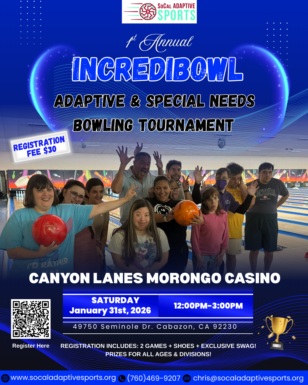 Incredibowls Adaptive &amp; Special Needs Tournament 