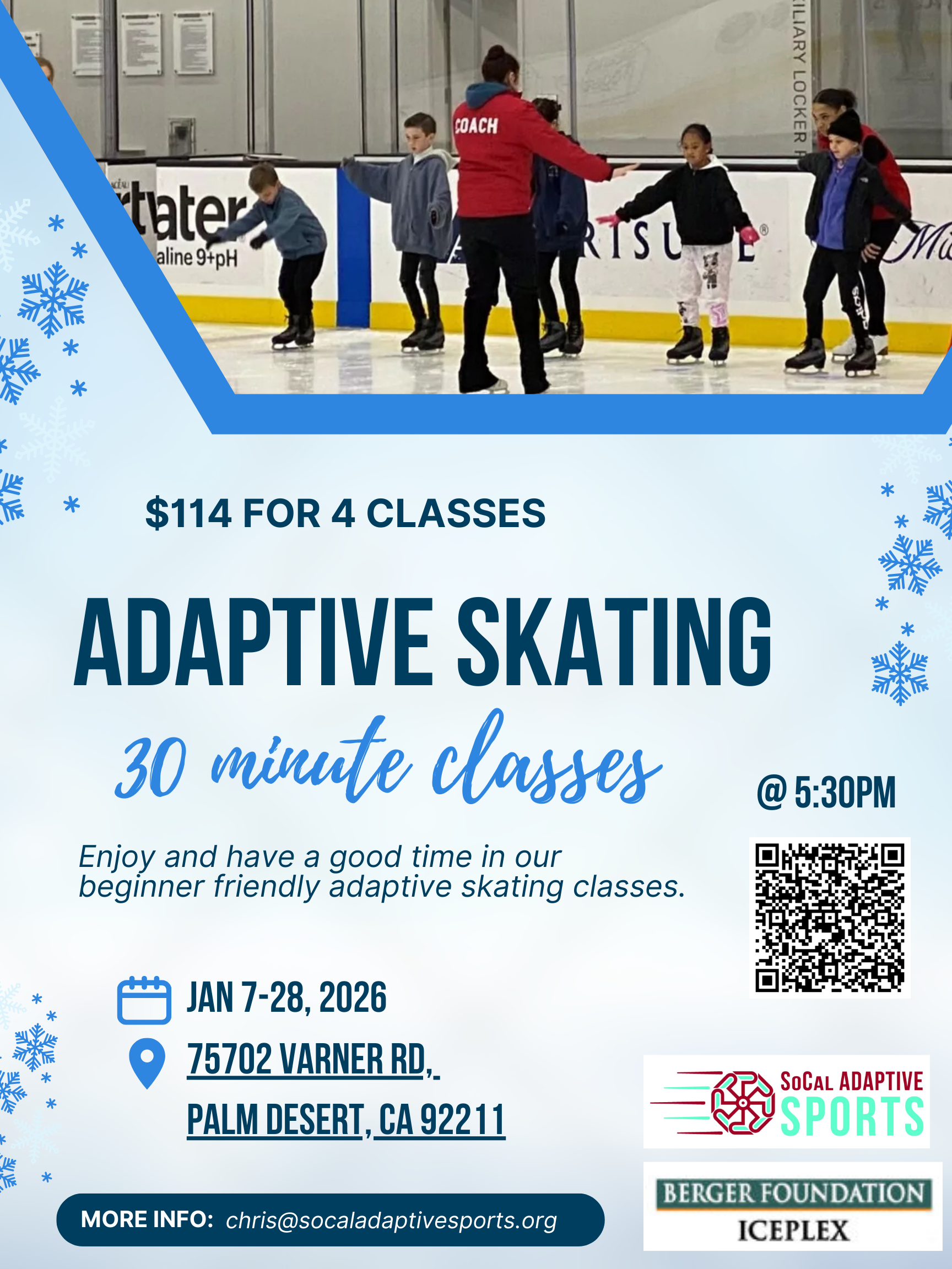 Adaptive Skating January