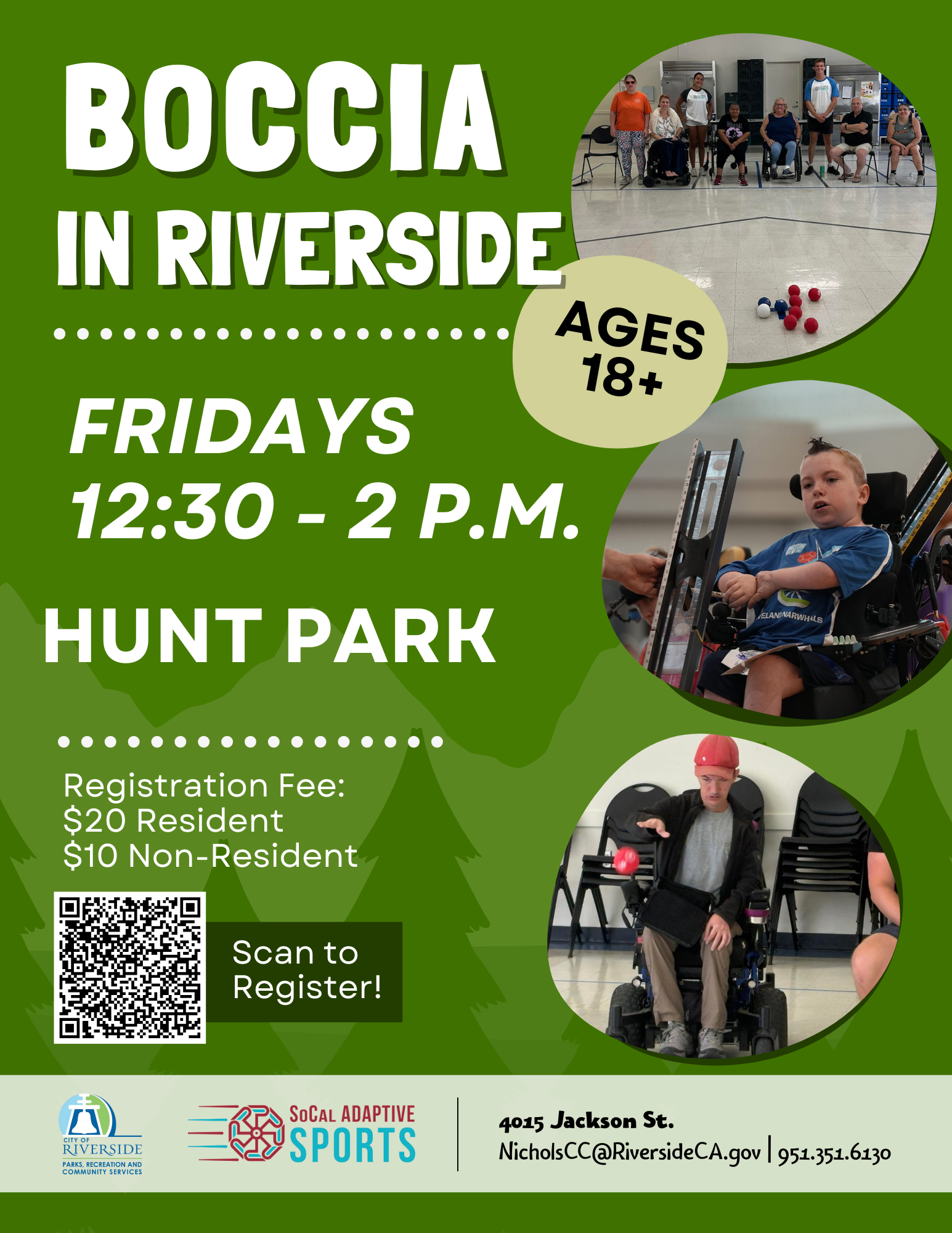 Riverside Adults Boccia Program 