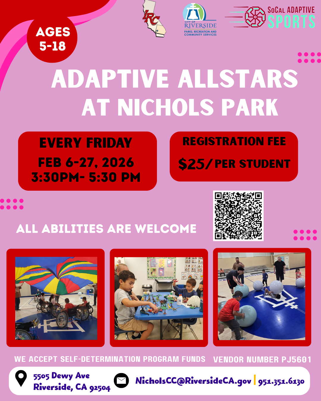 Adaptive Allstars Program February