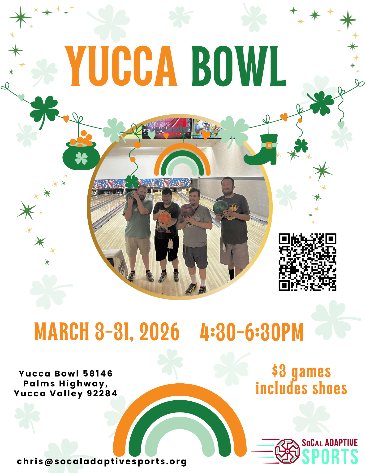 Bowling at yucca March