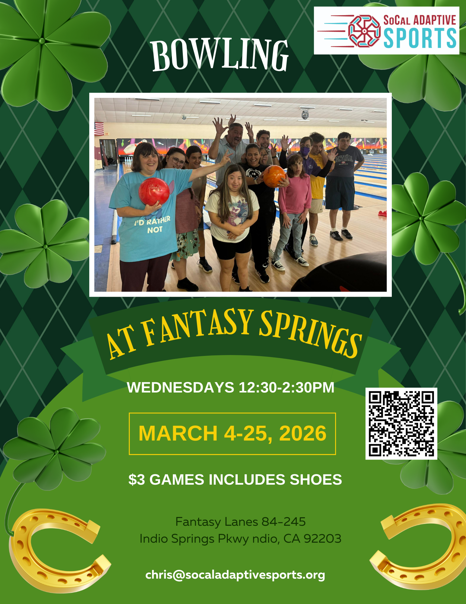 Bowling at Fantasy February