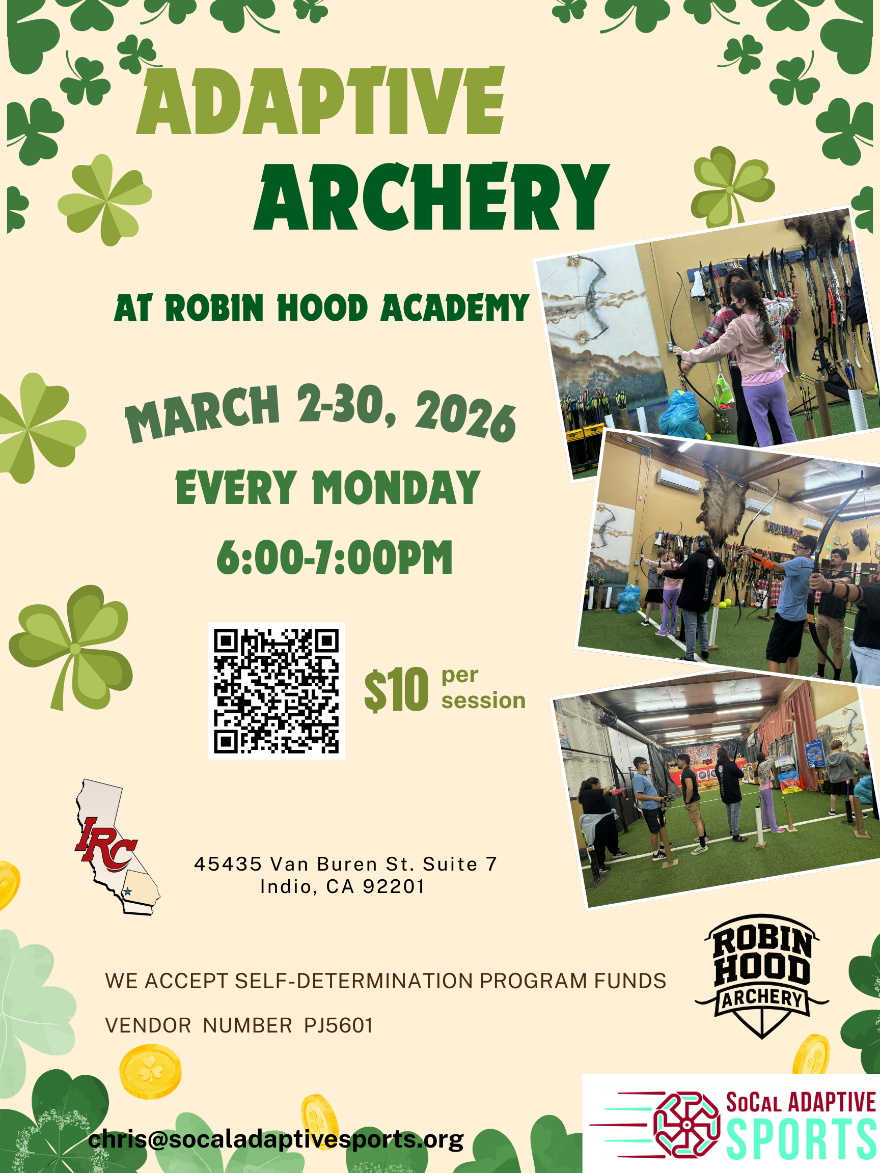 Adaptive archery March