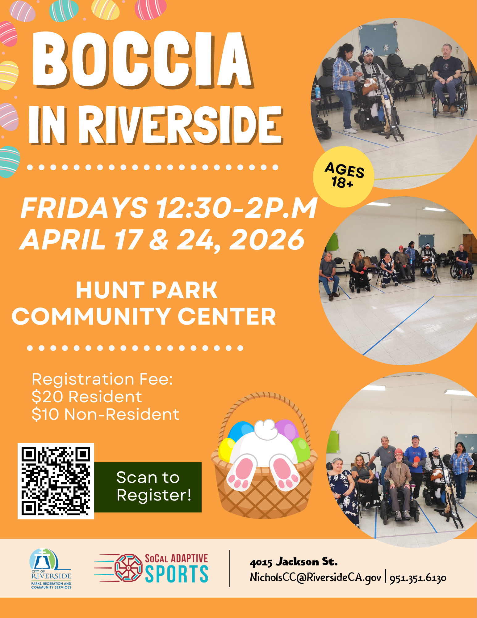 Riverside Boccia April