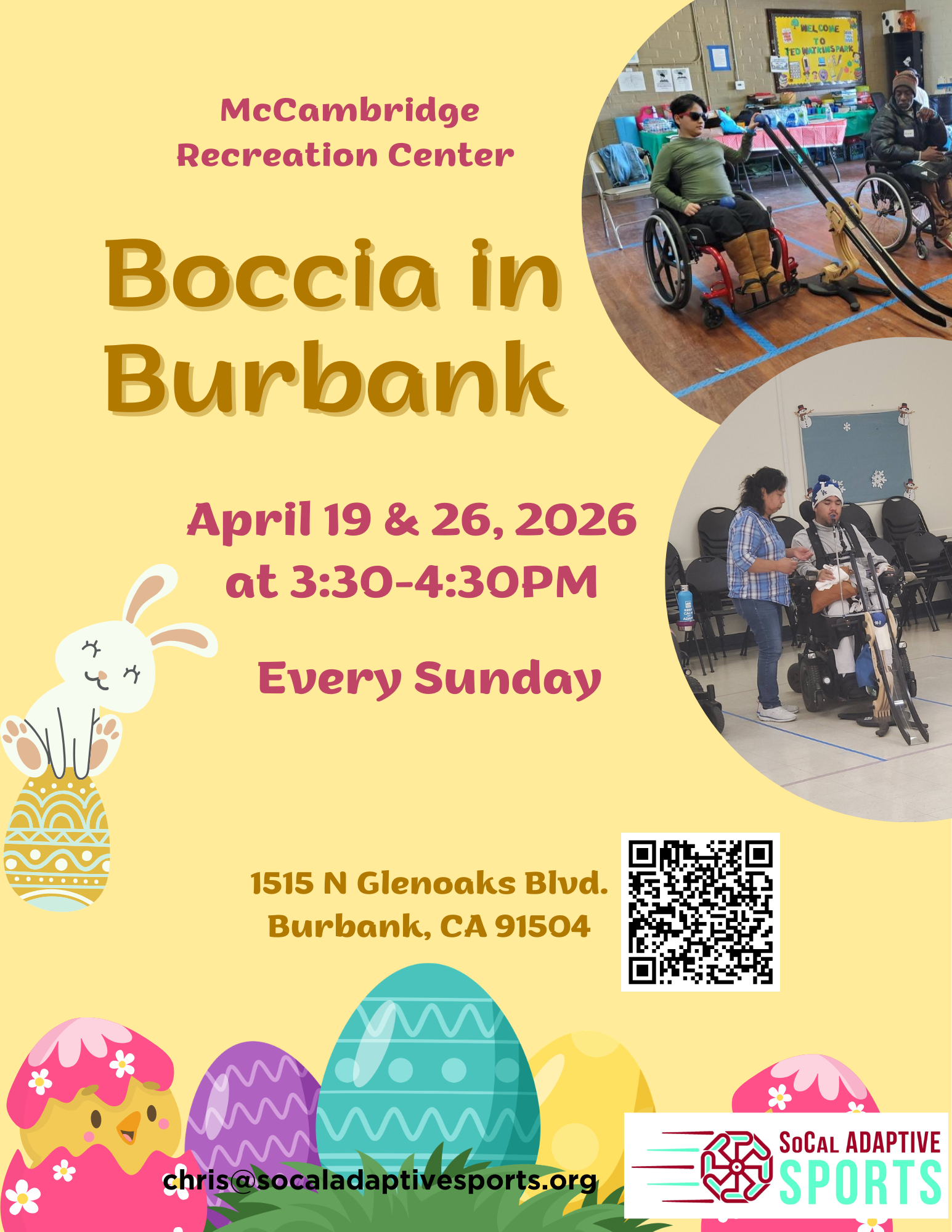 Burbank Boccia APRIL