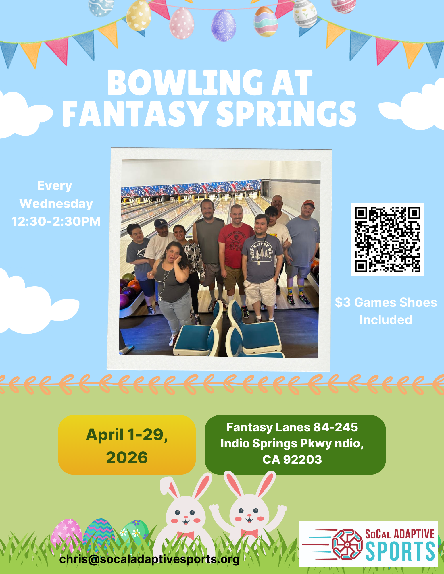 Bowling at Fantasy April