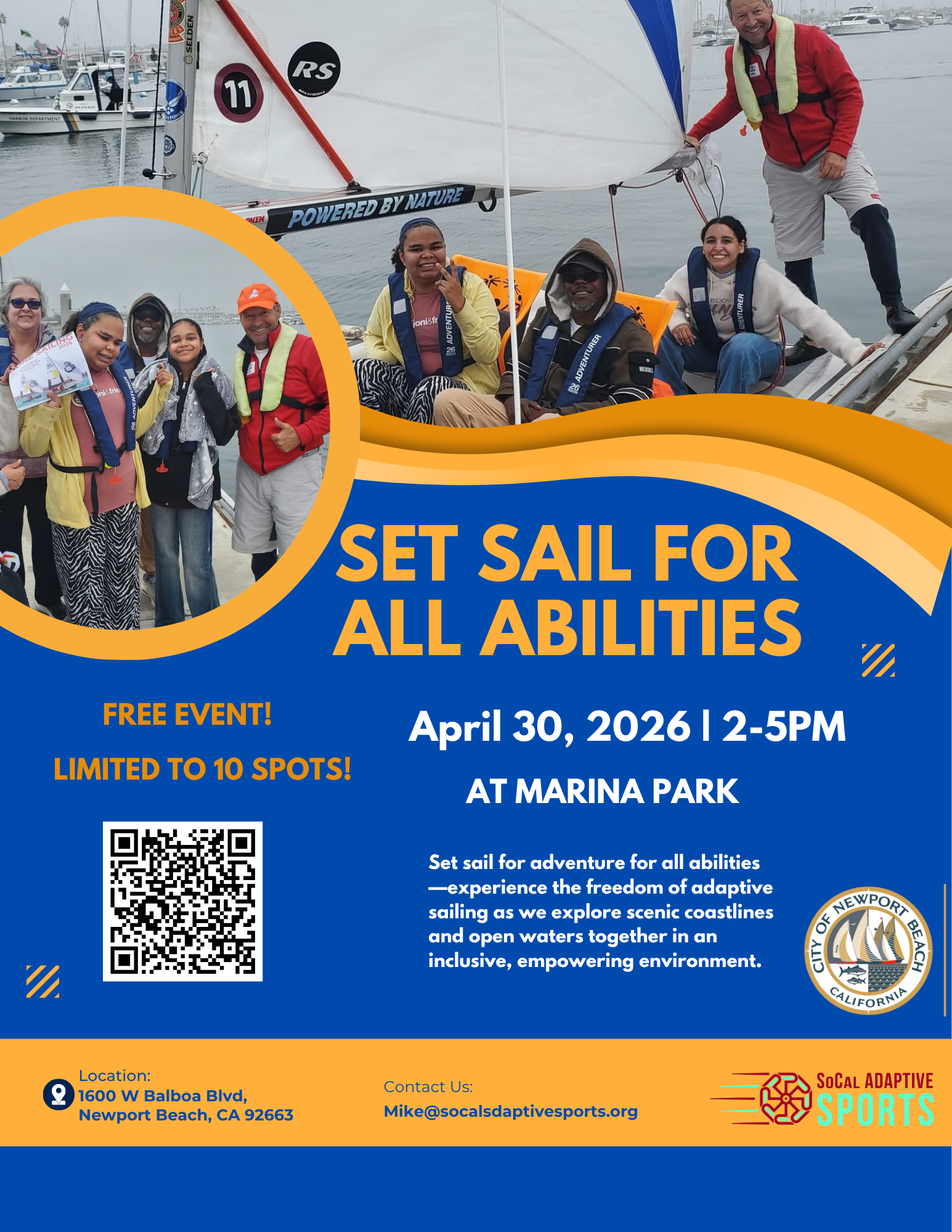 April Adaptive Sail
