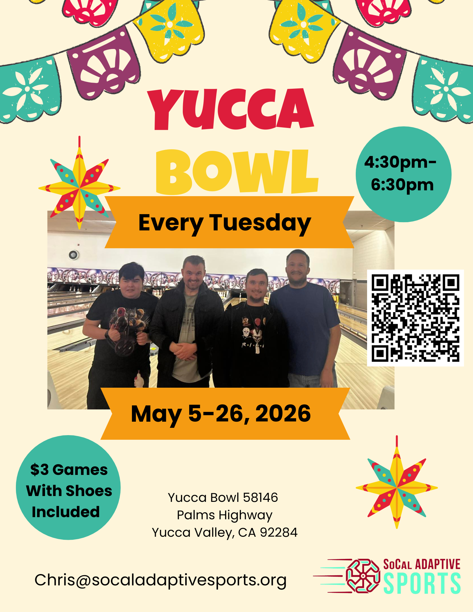 Bowling at yucca May