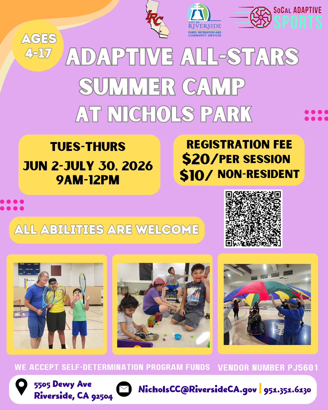 Adaptive Allstars Summer Camp