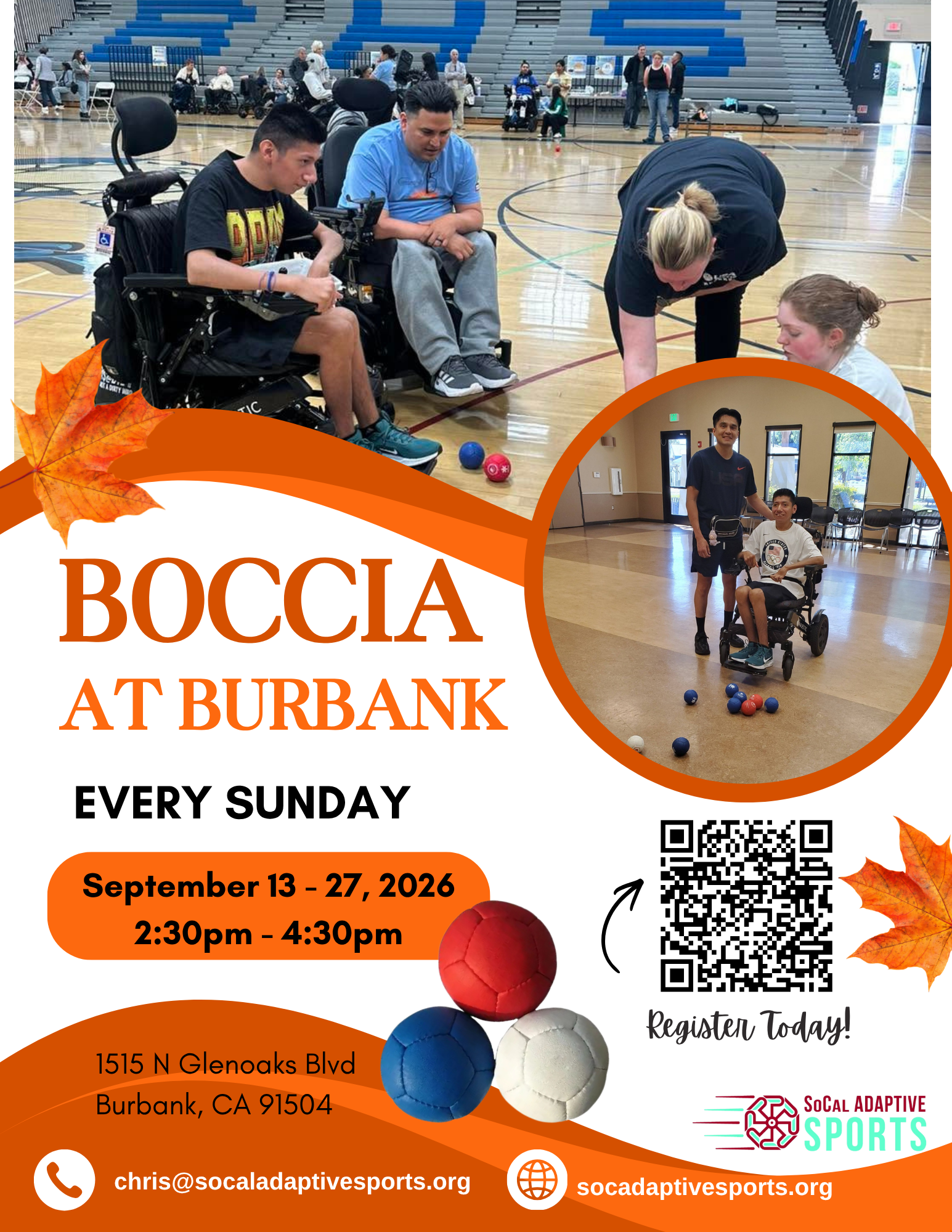 September Burbank Boccia 