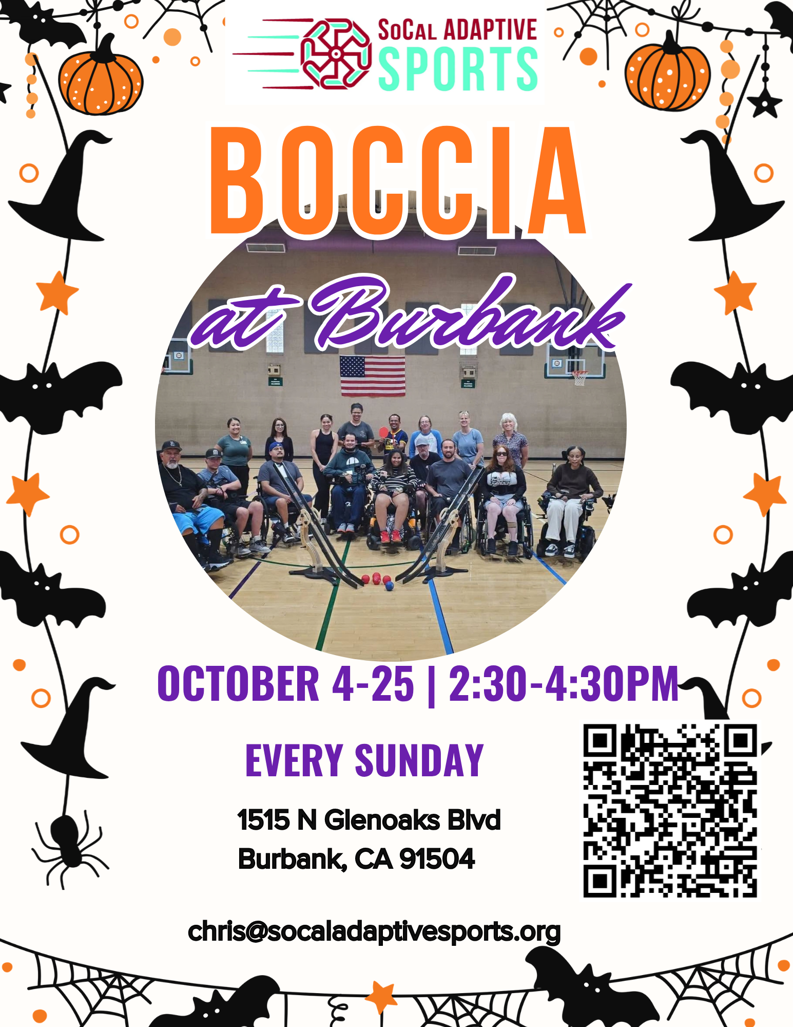 October Burbank Boccia