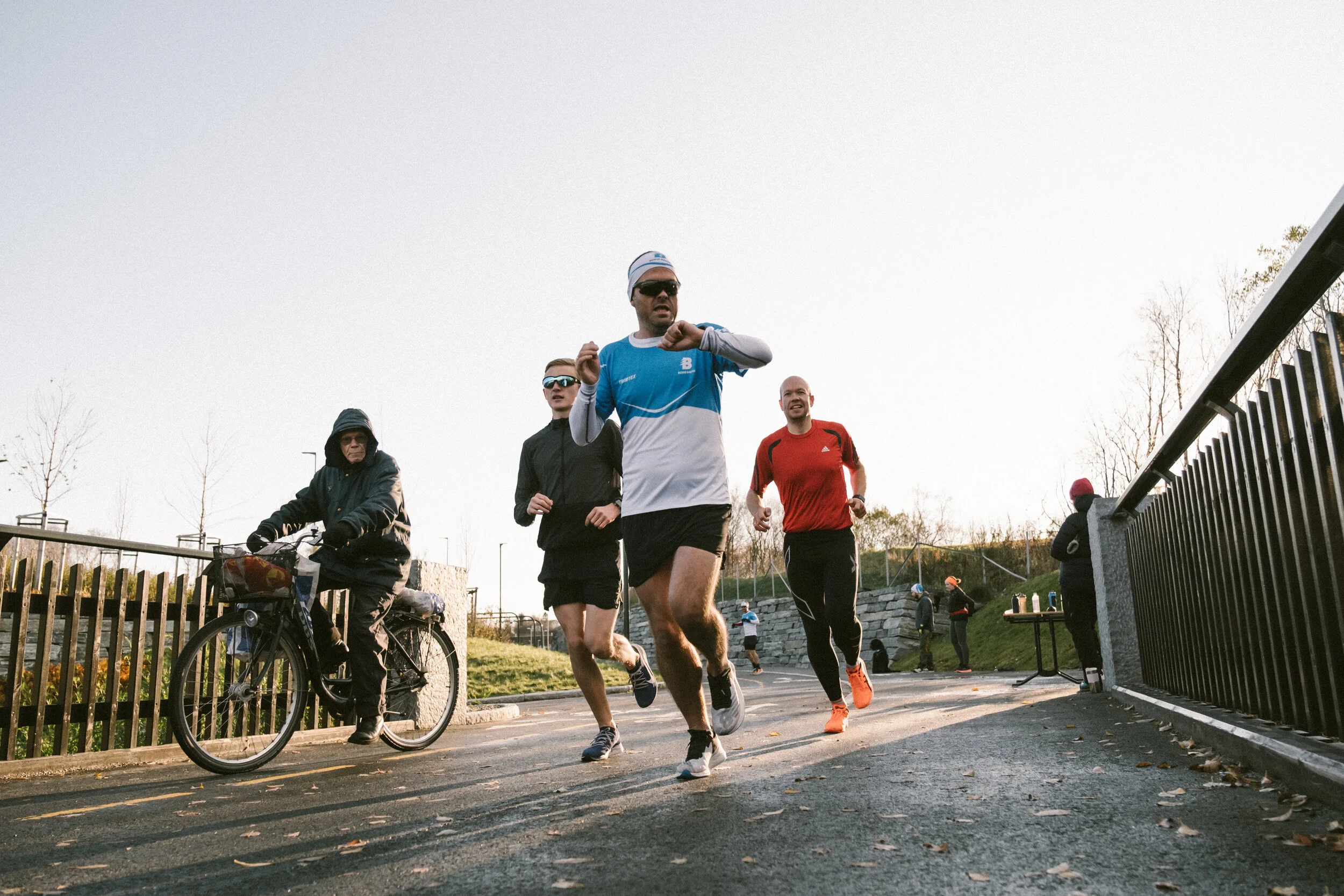 Stor stemning på sesongavslutning